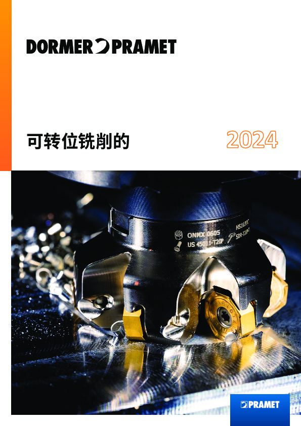 DP 可轉位銑削的 2024